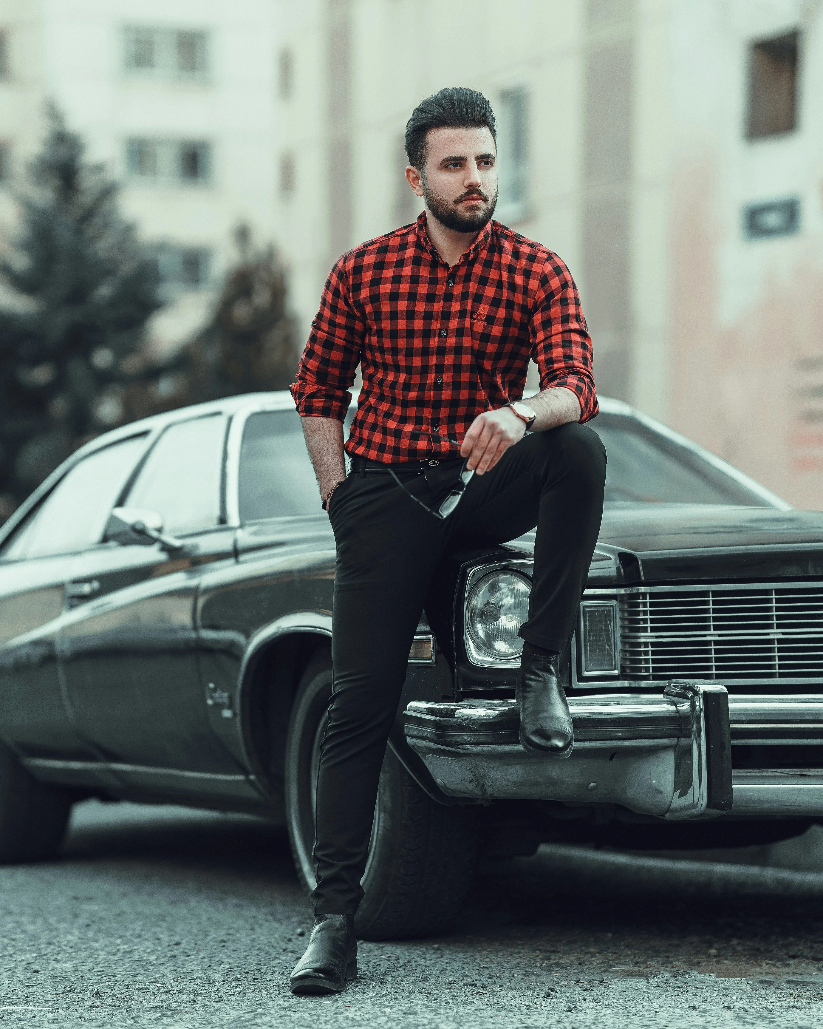 Menswear manufacturing sample